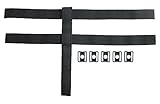 A&R Sports Goalie Helmet Harness, Black