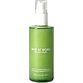 SKIN AT WORK Deep C Diver Vitamin C Cleanser - 6-in-1 Glow Face Wash with Niacinamide & Algae - Daily Treatment Cleanser & Weekly Mask, (100 ml, 3.4 oz).