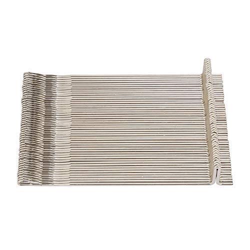 HEEPDD Knitting Machine Needles, 50Pcs Steel Needles Set for LK100 LK150 KH360 Fabric Sewing DIY Craft Tools for Knitters Crafters Crafters Beginners