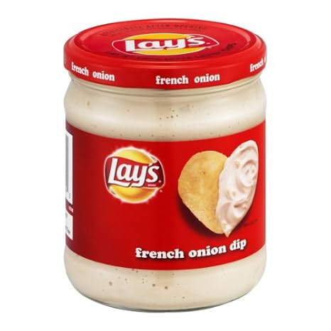Jar Lay's french onion dip 15oz (028400070942)