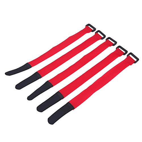 Keenso Tie Straps, 5Pcs/Set DUUTI Durable Sports Cycling Riding Adjustable Nylon Handlebar Tie Straps Hot Cable Ties