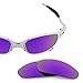 Revant Replacement Lenses Compatible With Oakley Juliet, Polarized, Plasma Purple MirrorShield