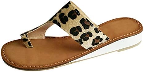 Platform Sandals for Women- 2019 New Comfort Flip Flops Wedge Shoes Flats Beach Casual Slippers