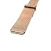 MOTONG 18mm Stainless Steel Watch Band,Replacement Strap For HUAWEI Watch (Net Rose Gold)