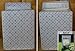 Washer Saver Slip Cover with Easy Access From Top and Front 27 in Wide BLUE BASKETS (also available in other colors - see description)