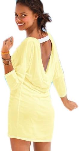 Amazon ヴィクトリアシークレット Victoria Ssecret Uバック カバーアップワンピ S Vs19 並行輸入品 ワンピース チュニック 通販