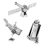 41p21fhvUyL. SS150 Fascinations-Metal-Earth-3D-Metal-Model-Kits-Space-Set-of-3-Hubble-Telescope-Kepler-Spacecraft-Chandra-X-Ray-Observatory