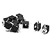 uxcell 10 Pcs Chassis Mount Female 3.5mm Mono Jacks Socket Connectors