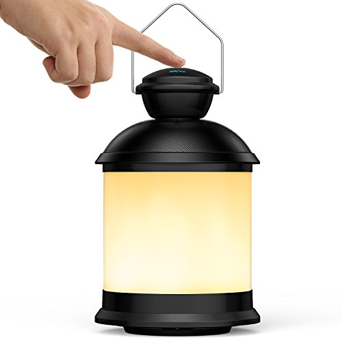 Outdoor Bluetooth Speaker – Pohopa Touch Bedside Lamp and Color Changing,Waterproof Outdoor Table Lamp with Paper DIY Change,Perfect Gift - Thumbnail 7