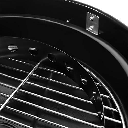 Barton Vertical 18" Charcoal Smoker with Temperature Gauge BBQ Smoker