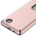 Gotd Protective Case Cover for LG Aristo LV3 V3 MS210 LG M210 LG MS210 (Rose Gold)