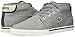 Lacoste Men's Ampthill Sneaker Chukka Boot, Grey Canvas, 9 M US