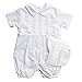 Petit Ami Baby Boys' Pique Christening Knicker with Hat, 9 Months, White