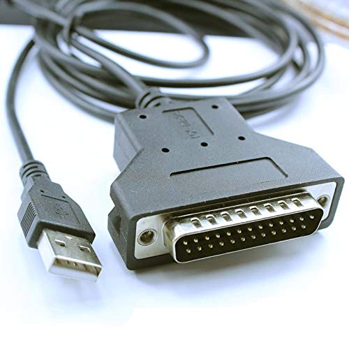 Photo 1 of Washinglee USB Programming Cable for Fanuc CNC DNC, USB to DB25 Male Console Cable for Fanuc, Built in FTDI Chip (6FT/1.8M)