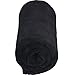 Simplife Microfiber Luxury Black Bath Towels Large Bath Sheets Beach Towels Fast Drying Camping Towels (36 Inch X 72 Inch, Dark Grey)