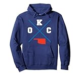 Classic OKC Oklahoma City Vintage Outline Pullover