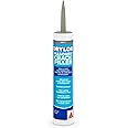 DRYLOK Masonry Crack Filler, 10.5 fl. oz – Seals & Waterproofs Cracks in Concrete, Masonry, Walls & Floors, Fast-Setting, Paintable in 1 Hour, Indoor/Outdoor Use, Gray