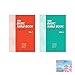 BASIC KANJI BOOK 2 Books Bundle Set , Kihon 500 Book Vol.1 & Vol.2 for Learning Japanese , Orignal Sticky Notes by 