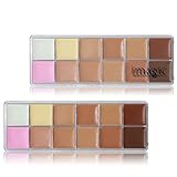 IMAGIC Profissional 12 Colors Cosmetic Camouflage Concealer Palette Face Makeup Face Cream Concealer Palette