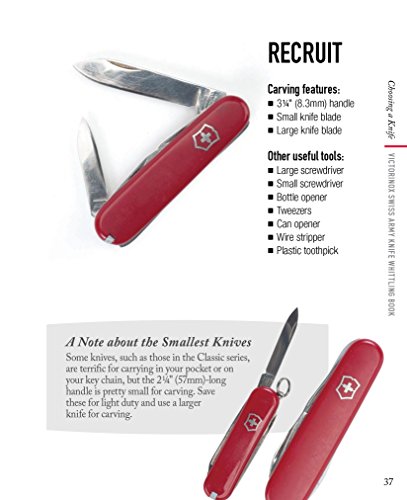 image for Design Originals Victorinox Swiss Army Knife Whittling Book, Gift Edit