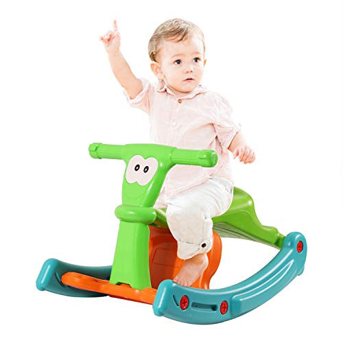 RedSwing 2 in 1 Baby Rocking Horse, Riding Horse for Toddlers, Kids Rocking Toy for 13 Year Old