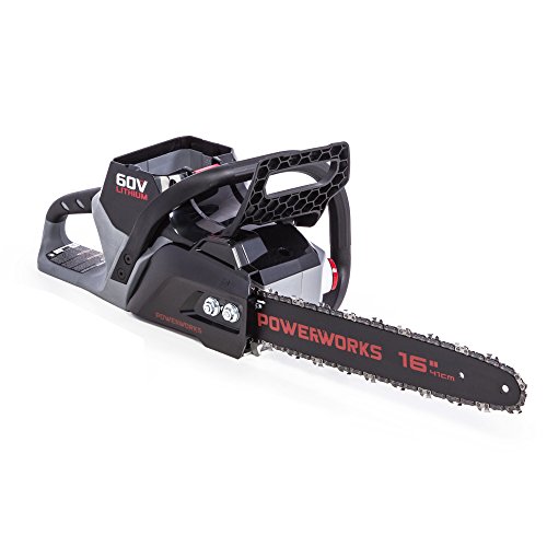 POWERWORKS 60V Brushless 16-inch Chainsaw, Battery Not Included CS60L00PW