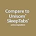 GoodSense Sleep Aid Doxylamine Succinate tablets, 25 mg, 32-count, Nighttime Sleep Aid to Help You Fall Asleep