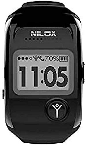 Nilox Bodyguard Smartwatch e Tracker GPS, Nero