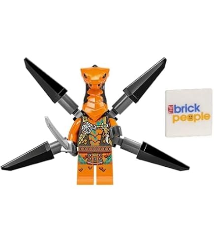 LEGO NINJAGO Core Minifigure - Cobra Mechanic Snake with Power