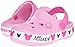 Crocs Crocband Mickey IV K Clog (Toddler/Little Kid), Carnation, 8 M US Toddler