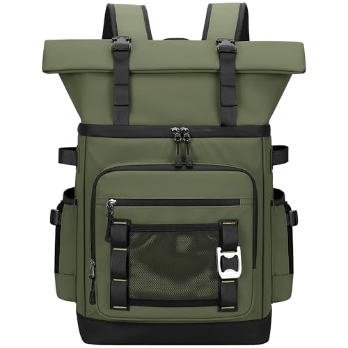 YOUNGOA Mochila Nevera Isotermica a Prueba de Fugas, Expandible Impermeable Mochila Termica Grande Thremal Bolsa Picnic para Hombre y Mujer