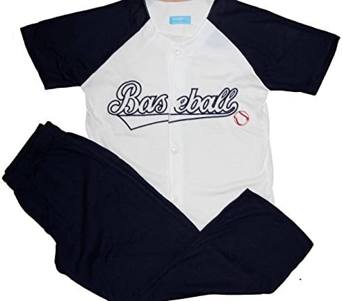 Tasidaben "Big Boy" 2 Piece Helicopter Pajama Pant Set (Size 10 - 16 Years) (14, NAVY-WHITE)
