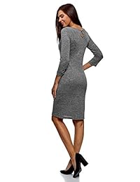 Colección oodji - Vestido de jersey para mujer con cierre