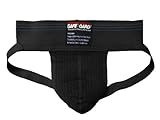 Safe-T-Gard Jock Strap Athletic Supporter - Black - XX-Large, 44-50