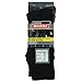Dickies Men's 3 Pack Industrial Strength Crew Work Socks (Black, 6-12)