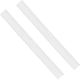YAHENLI 2PCS Replacement Silicon Rubber Squeegee Blade, 10 Inch