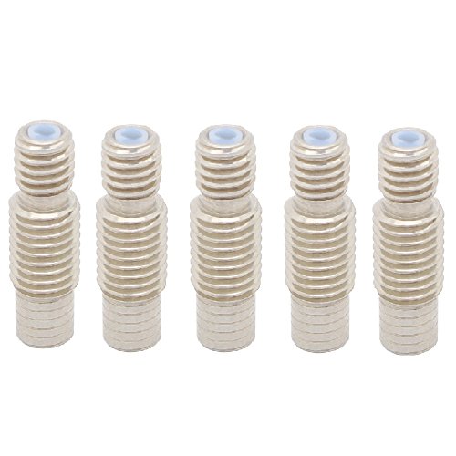 Anycubic Barrel Stainless Steel Nozzle Throat with PTFE Tube for V6 3D Printer 1.75mm Extruder Hot End