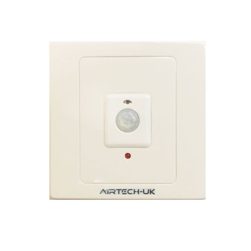 AirTech-UK PIR Motion Sensor and Timer Switch Inline Extractor Bathroom Fan Light
