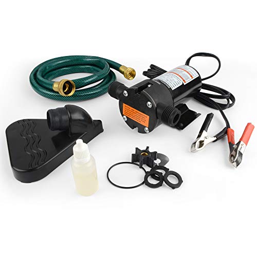 WaterAce WA61DUP Transfer Pump, Black