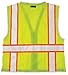 ML Kishigo 1510 Ultra-Cool Polyester Brilliant Series Heavy Duty Vest, Large, Lime