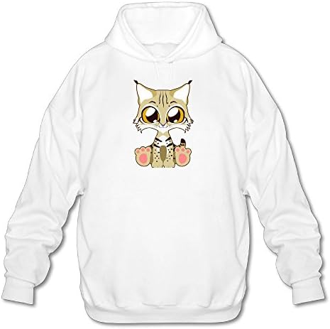 Sagittarius Cartoon Cat Men's Novelty Best Long Sleeve Hoodie Pocket In Front For Gymnastics Hoody