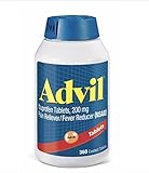 Advil Tablets, 200mg - 1 Pack (360 Tablets Each ) VCBD