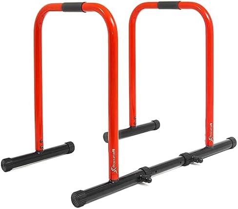 ProsourceFit Dip Stand Station, Heavy Duty Ultimate Body Press Bar