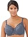 Glamorise Women's Full Figure Lacey Wonderwire Bra #9035