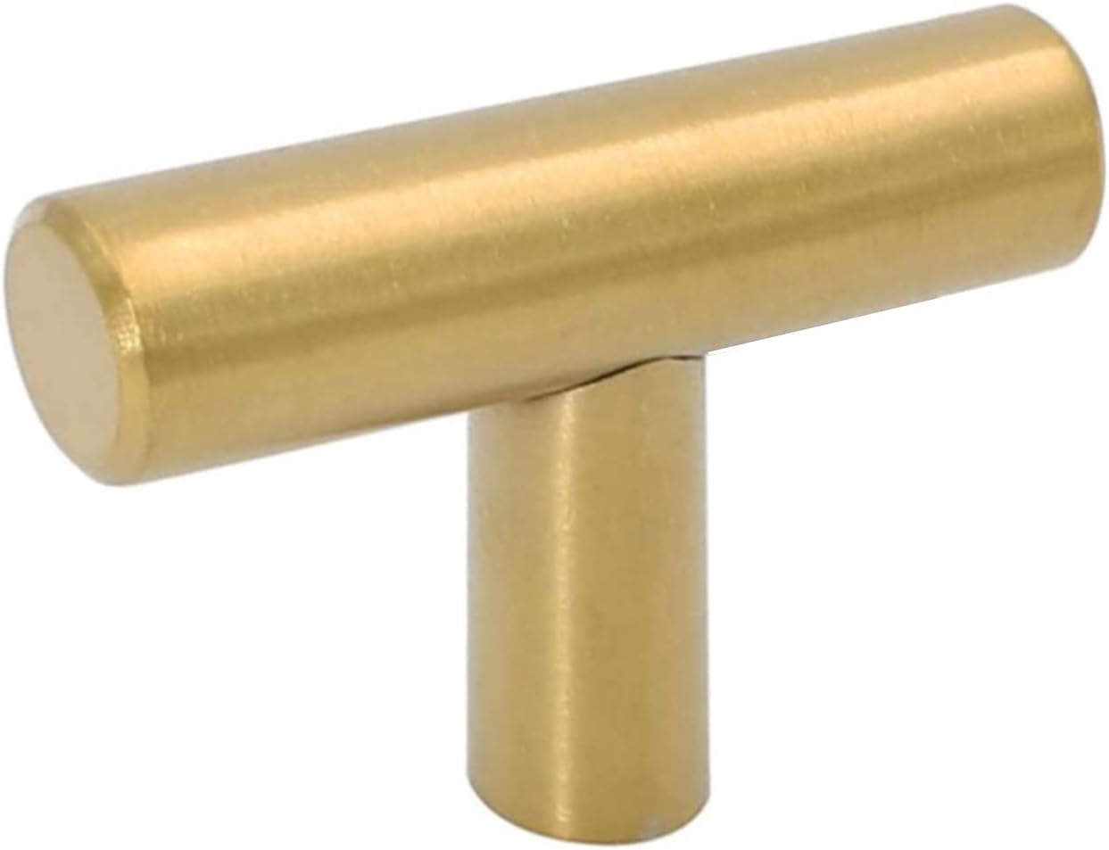 5Pack Single Hole Gold Knobs and Pulls Door Cupboards Drawers