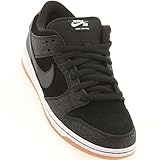 Nike Men's Dunk Low Premium SB QS - Entourage (black / white / gum medium brown)-8.5