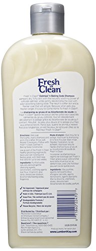 Fresh 'N Clean Dry Skin Oatmeal 'N Baking Soda Shampoo & Conditioner Tropical Scent Bundle: (1) Fresh 'N Clean Oatmeal Baking Soda Shampoo, and (1) Fresh 'N Clean Oatmeal Baking Soda Conditioner