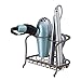MetroDecor mDesign Countertop Hair Care Tools Holder for Hair Dryer, Flat Iron, Curling Wand, Straightener, Bronze