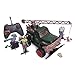 Zombie Roadkill Escape - 360 Crane Decapitator Tow Truck, Zombie Toy, Revolving Crane, Stand Up Zombies, Front Grill Impaler, Full Function Remote Radio Control, Gift for Adults & Kids, 2.4 Ghz