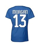 AW Fashion's USA Morgan Soccer Team Front & Back JUNIOR FIT Ladies T-Shirt
